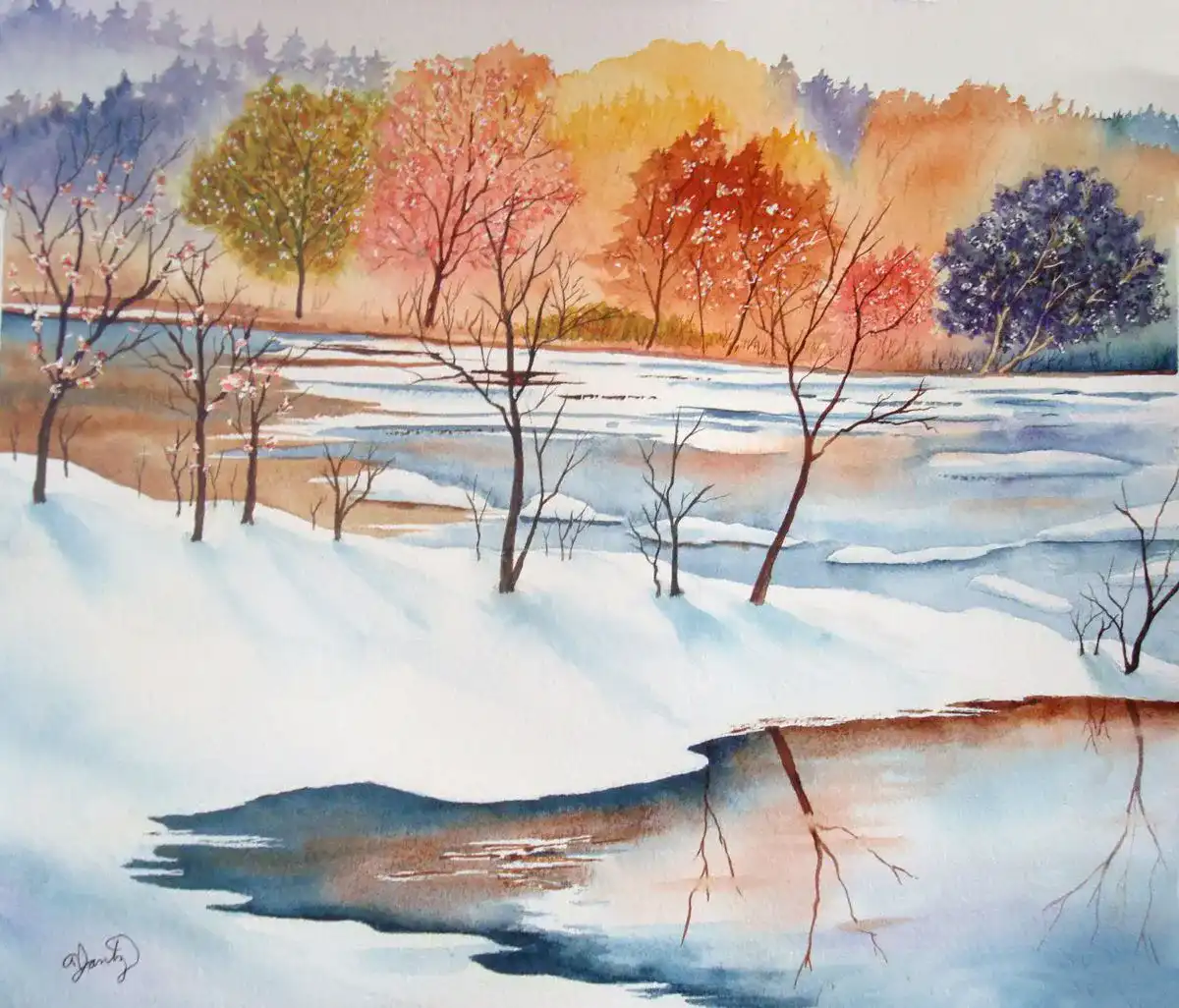 <p>AUTUMN SNOW</p>
