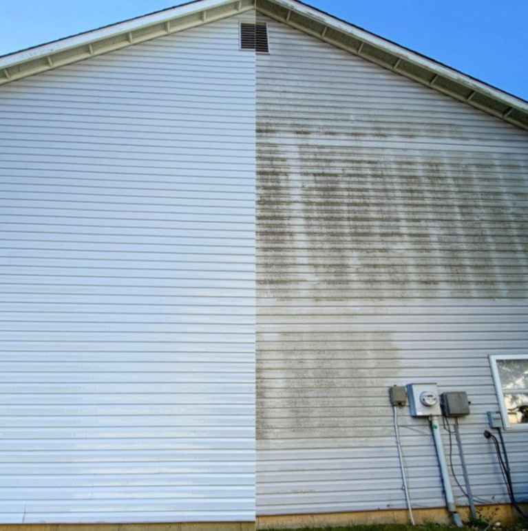 <p><span style="color: rgb(254, 97, 0);">PRESERVE YOUR ROOF &amp; HOME'S EXTERIORS WITH SOFT WASHING</span></p>