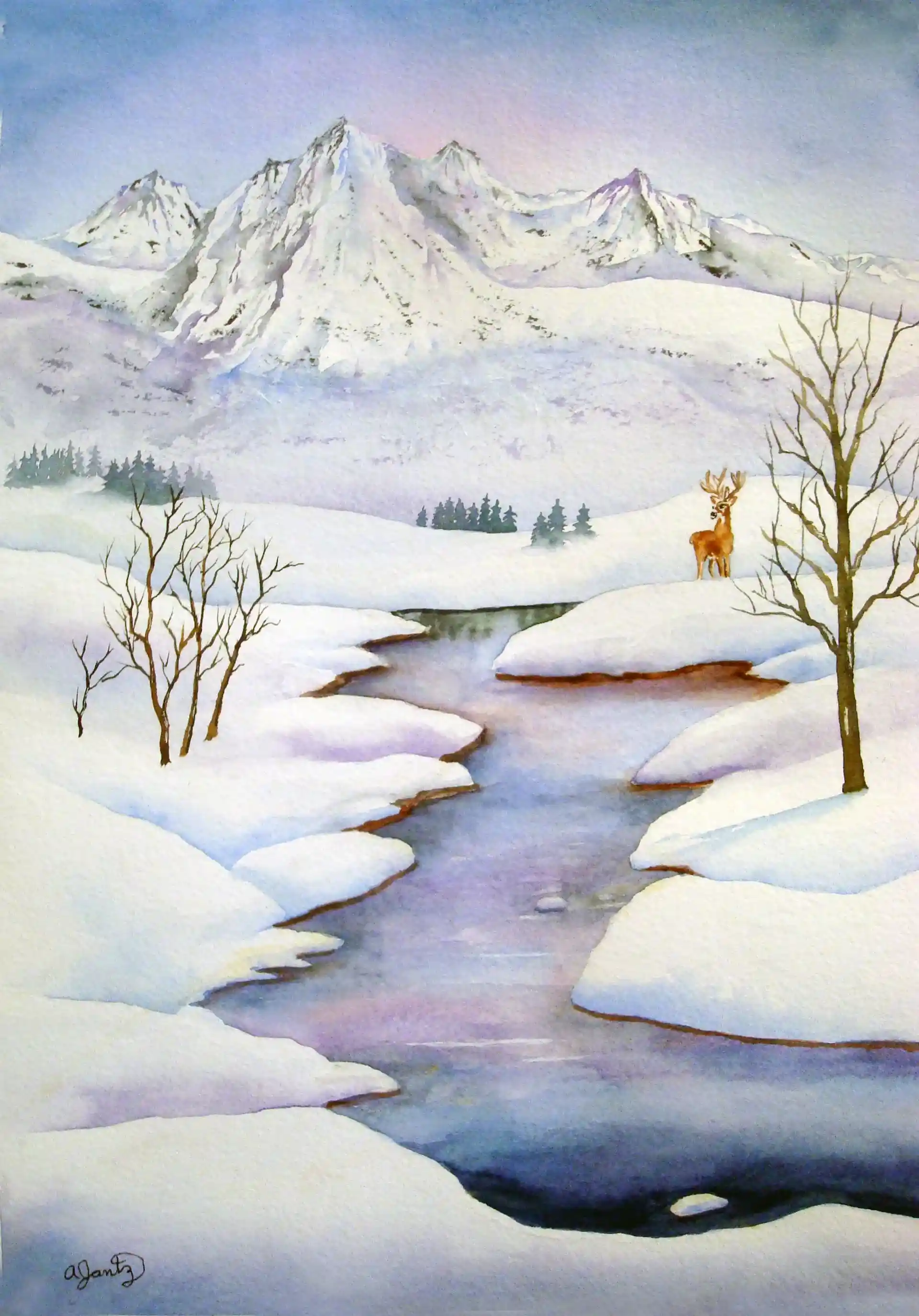 <p>SNOWY WILDERNESS</p>