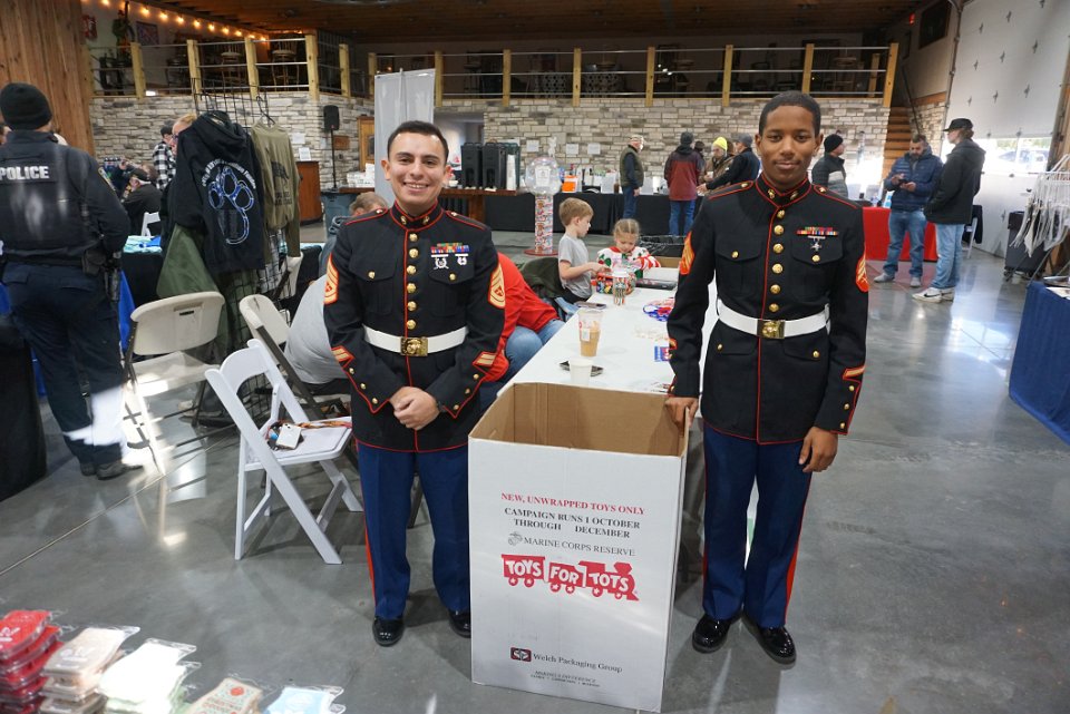 <p><span style="color: rgb(116, 1, 114);">December 2024 Toys for Tots Collection Day</span></p>