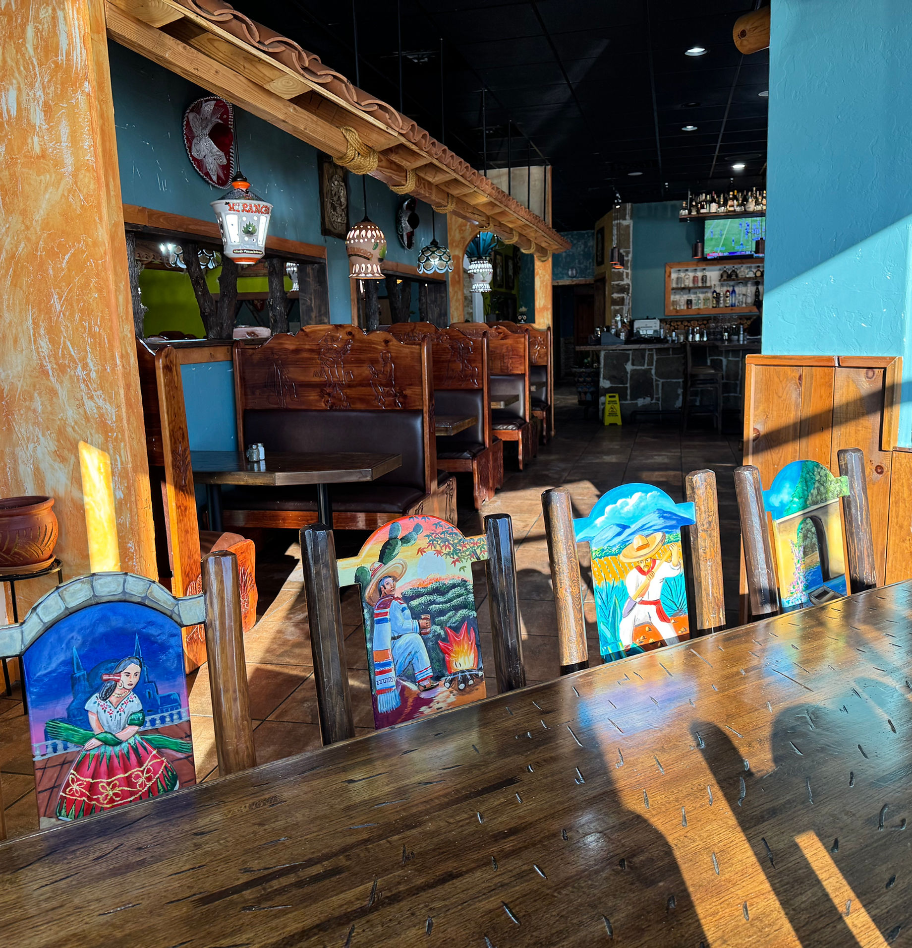 <p><span style="font-size: 0.8em;">Welcome to Mi Rancho</span></p><p><span style="font-size: 1.2em;">Authentic Mexican Dining Experience</span></p>